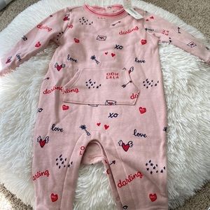 Gymboree baby girl overall 6-12 month